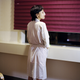Illustration for article titled Photos Of Women Hiding After Plastic Surgery Are Disquieting, Poignant